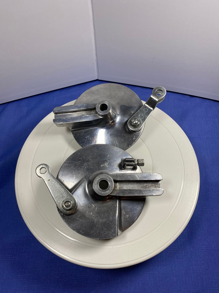 Coppia porta ceppi sport in alluminio diametro 118 