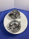 Coppia porta ceppi sport in alluminio diametro 118 