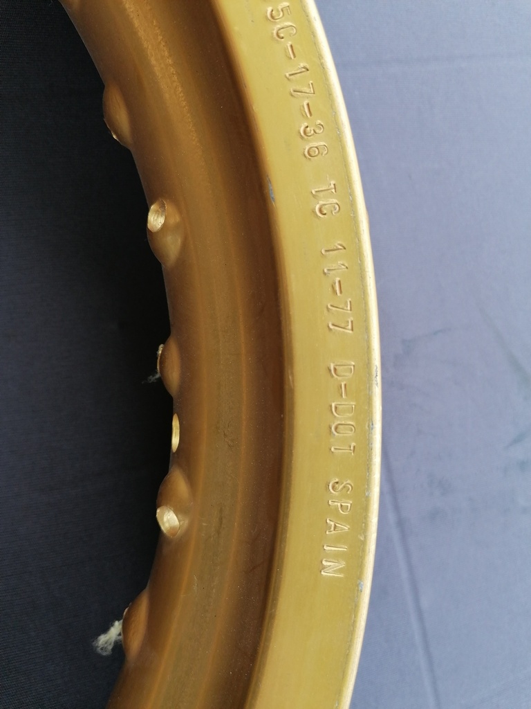 Cerchio in lega 275-17-36 fori