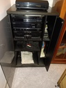 Impianto Stereo Pioneer anni (80)componibile completo di mobiletto è casse 