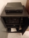 Impianto Stereo Pioneer anni (80)componibile completo di mobiletto è casse 
