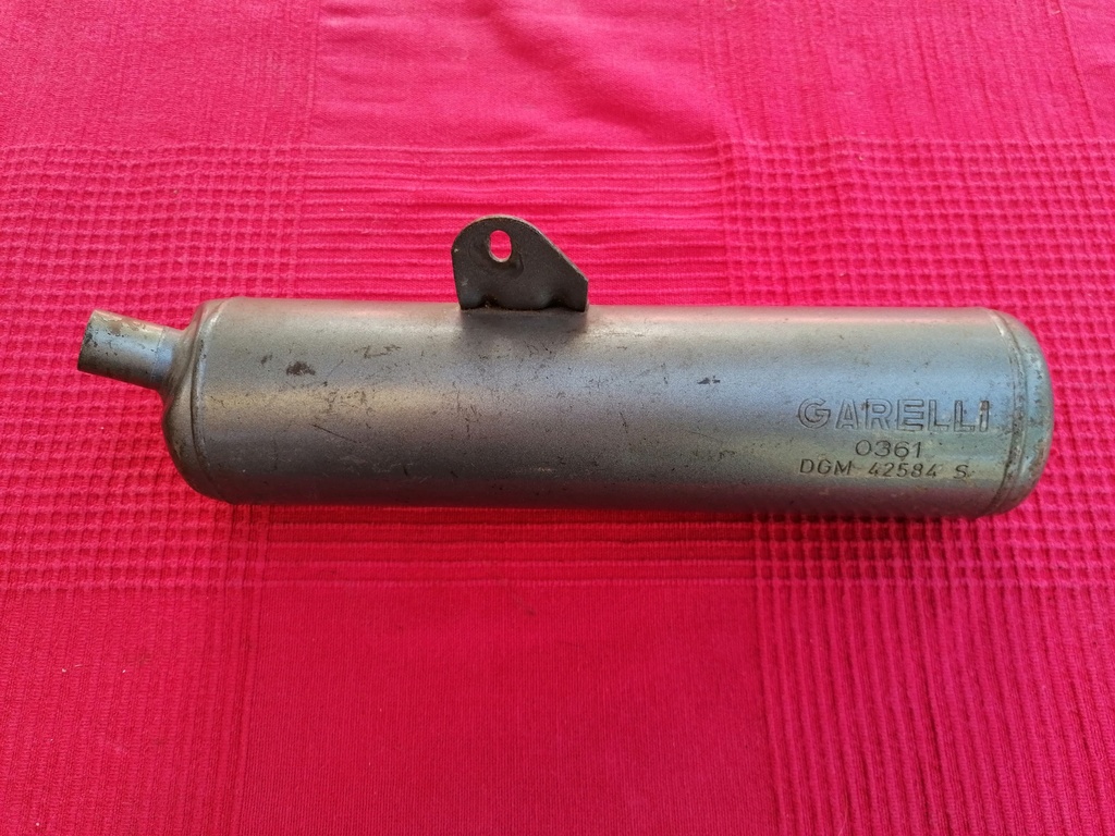 Silenziatore Garelli 50cc cross reg.