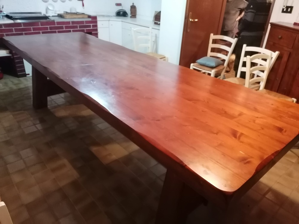 Tavolo da taverna in legno masello