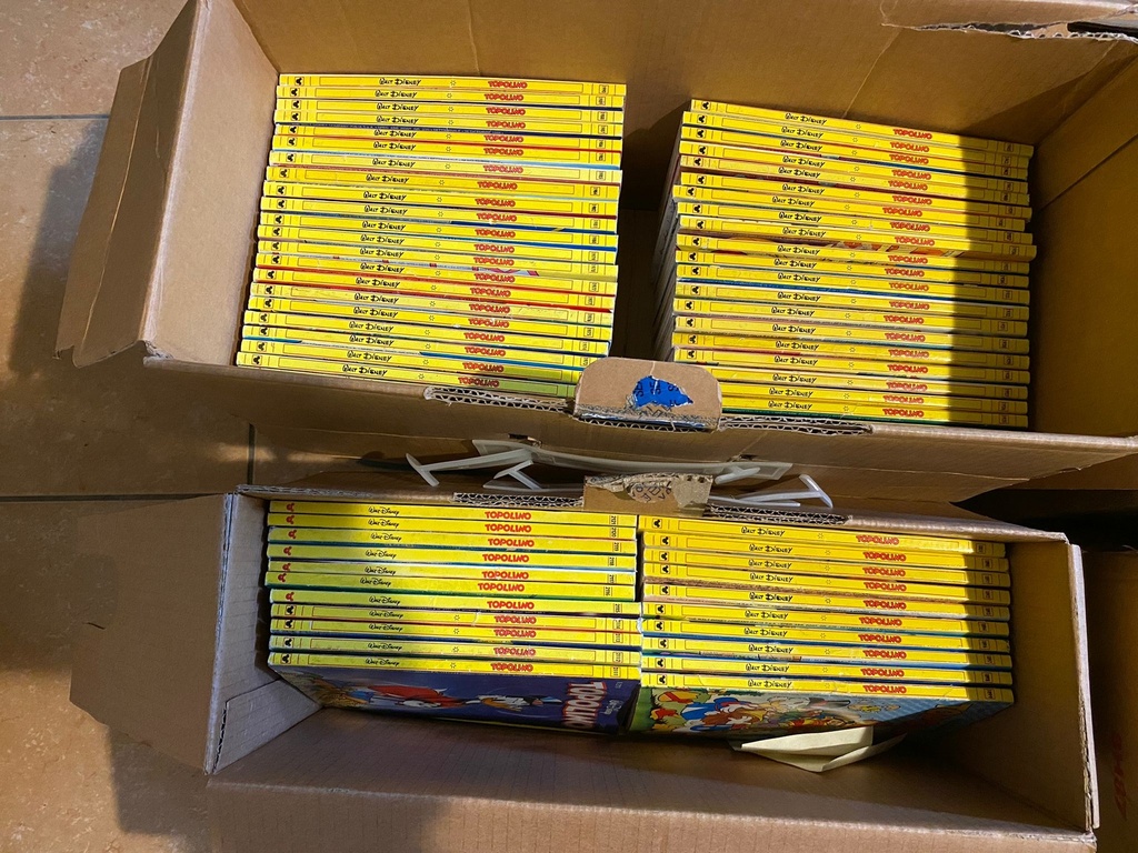 Stock fumetti TOPOLINO (335 PEZZI) RITIRO A MANO
