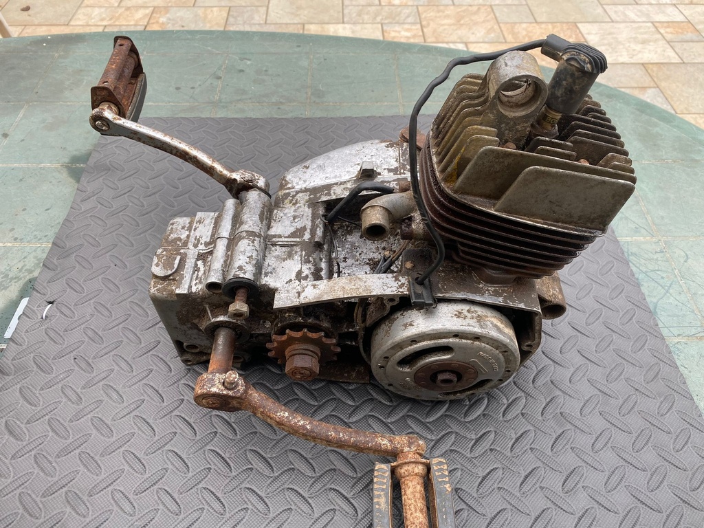 Motore Garelli mono marcia 50cc per uso parti di ricambio Euro 65 più ss