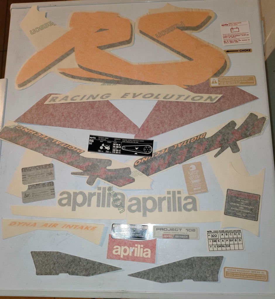 KIT Adesivi Aprilia RS50 