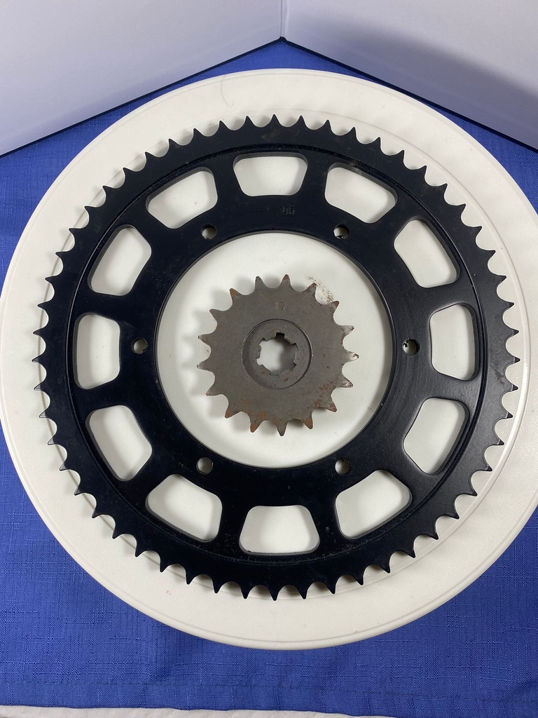 Corona più pignone per Garelli Tiger 125 Big star racing