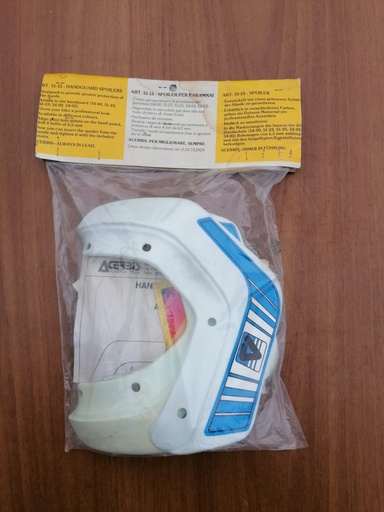 [RIF.371] Paramani Acerbis standard per moto da cross disponibili di colore bianco è blu 