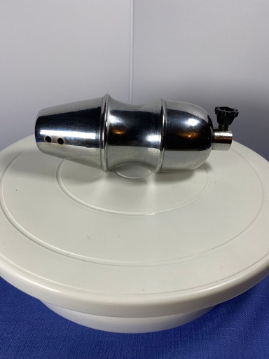 [RIF.498] Silenziatore cromato per motori 50cc Vintage
