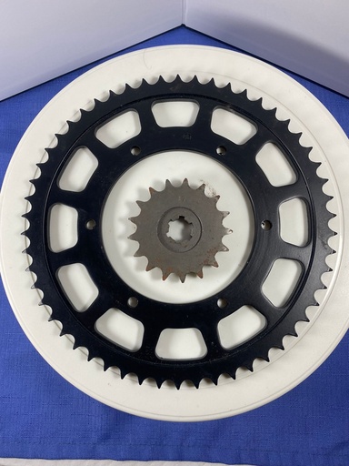 [RIF.501] Corona più pignone per Garelli Tiger 125 Big star racing