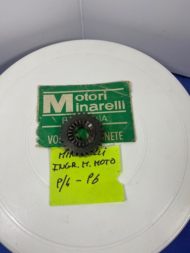 [RIF.551] Ingranaggio Motore messa in moto P4/P6-Minarelli 27 denti-Euro 40 più ss