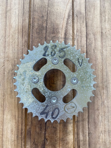 [RIF.721] Corona in ferro 40 denti Fantic Caballero 50cc