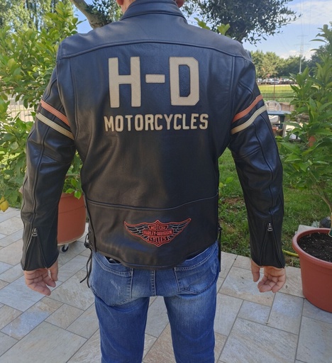 [RIF.33] Giacca Pelle Harley Davidson